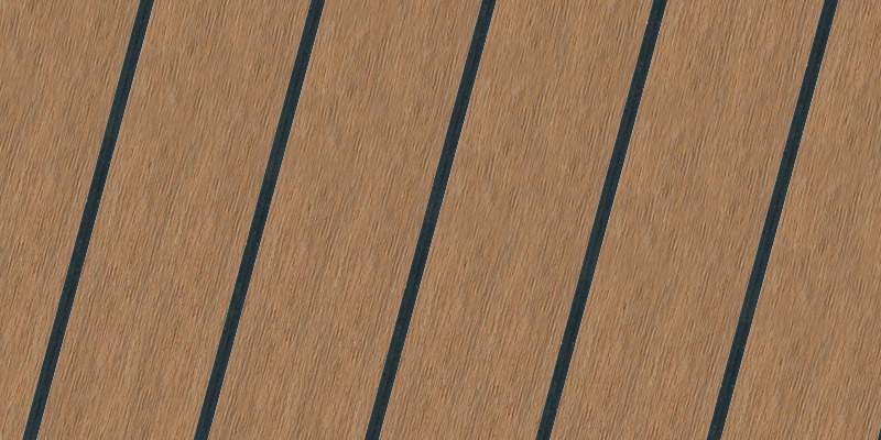 Permateek Traditional with black caulking