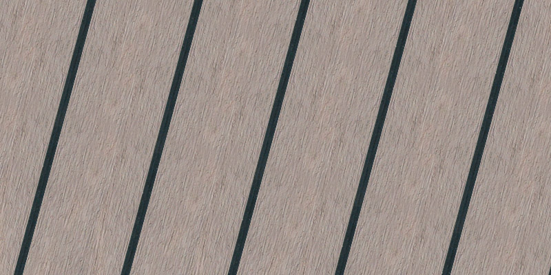 Permateek Weathered with black caulking